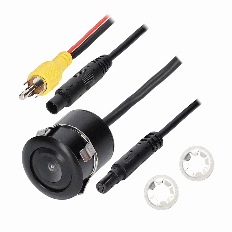 TE-AJPKT METRA Adjustable Jeep Wrangler Spare Tire Bracket with Flush Mount Backup Camera