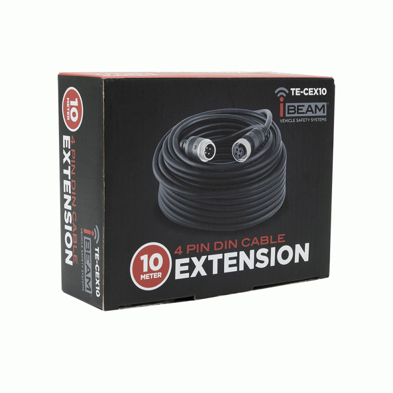 TE-CEX10 METRA Commercial 4-Pin Din 10 Meter Extension Cable