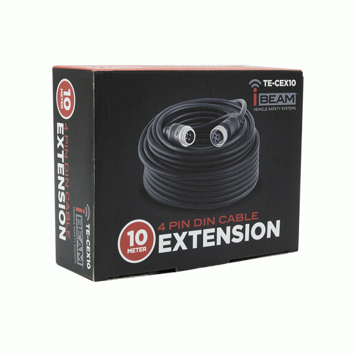 TE-CEX10 METRA Commercial 4-Pin Din 10 Meter Extension Cable