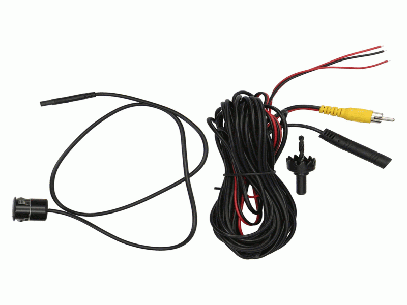 TE-FLC METRA Flush Mount Backup Camera with Metal Housing