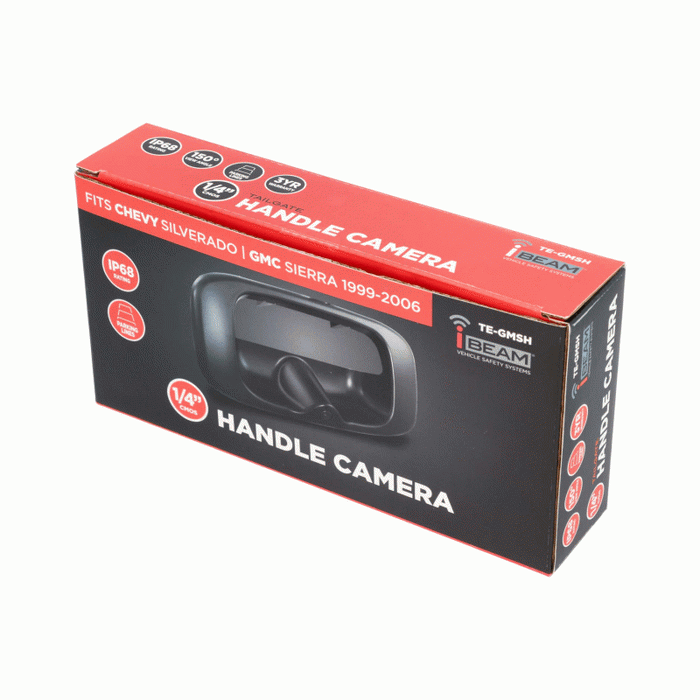 TE-GMSH METRA Rear-View Chevy/GMC Tailgate Handle Backup Camera 1999-2006