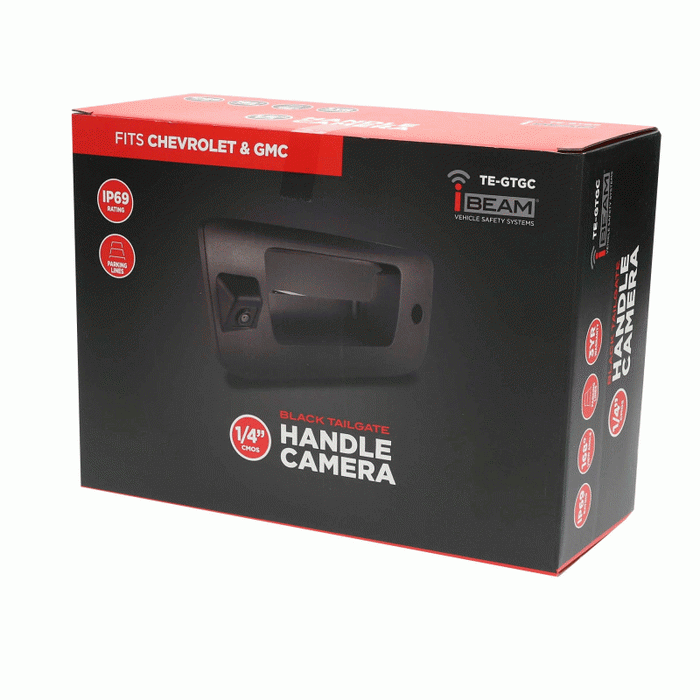 TE-GTGC METRA Rear-View Chevy/GMC Tailgate Handle Backup Camera 2007-2014