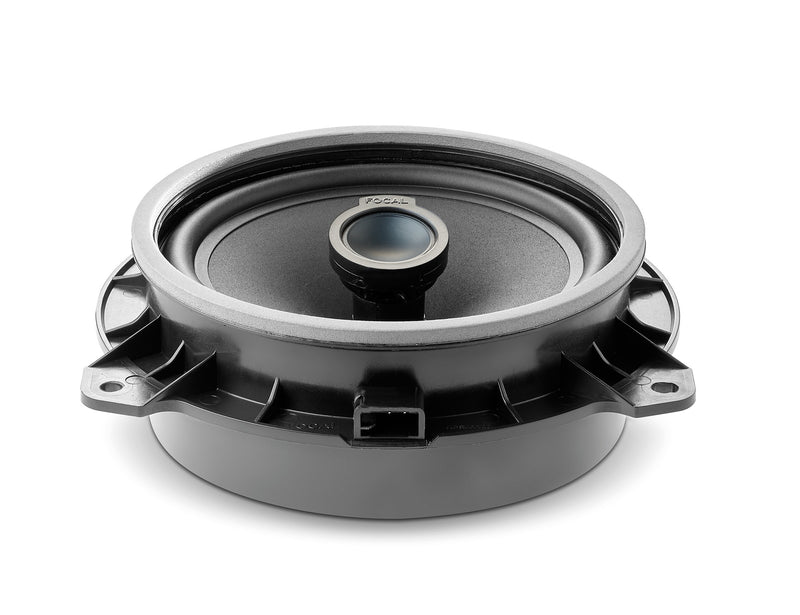 IC TOY 165 Focal Inside 6.5" Polyglass 2-Way Coaxial Speaker Upgrade Kit Plug & Play Compatible with Toyota, Lexus, Subaru, 60W RMS 4 Ohm (Pair)