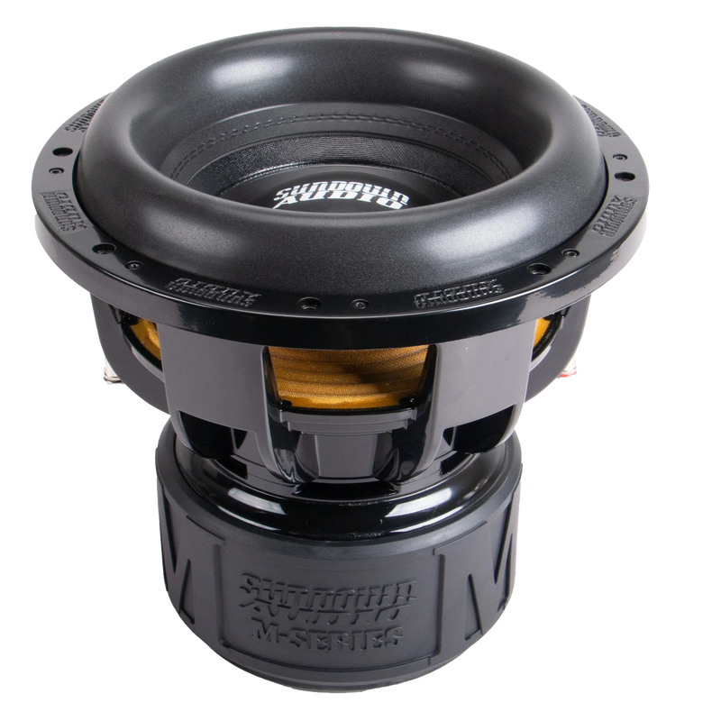 SW-M12D1 Sundown Audio M-Series M 12" inch Subwoofer Sub 2000W RMS 1 Ohm DVC