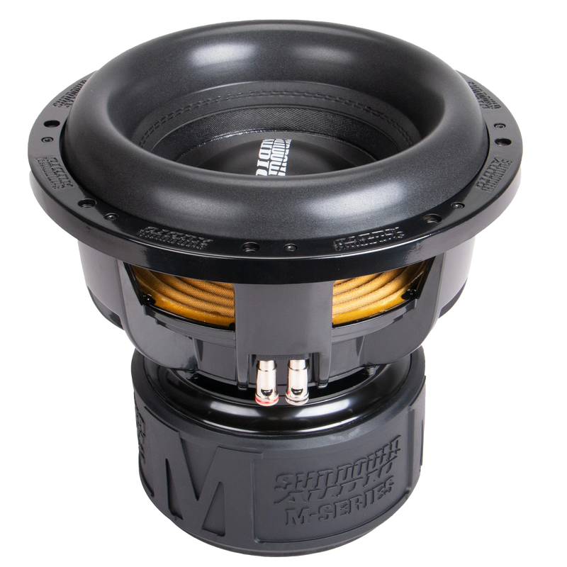 SW-M12D1 Sundown Audio M-Series M 12" inch Subwoofer Sub 2000W RMS 1 Ohm DVC