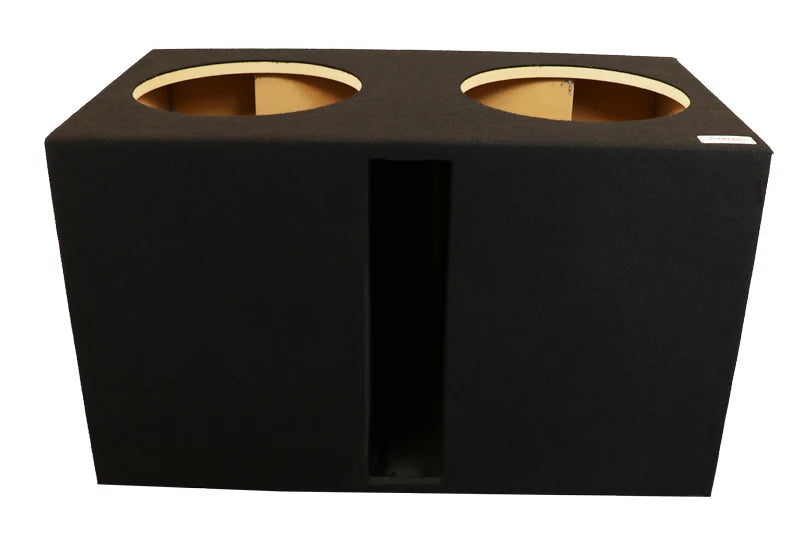 18SDXZDV Black Carpeted Atrend 18" Dual Subwoofer Ported Box For Sundown M, X, Z, & NS Series Subwoofers (Unloaded Enclosure)