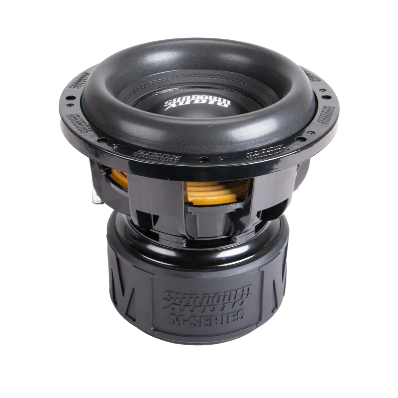 SW-M10D2 Sundown Audio M-Series M 10" inch Subwoofer Sub 2000W RMS 2 Ohm DVC