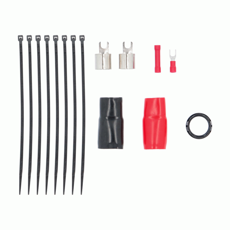 V8-AK1 METRA 1/0 Gauge OFC 0 AWG Complete Amplifier Amp Installation Wire Kit 1/0GA (Oxygen Free Copper)