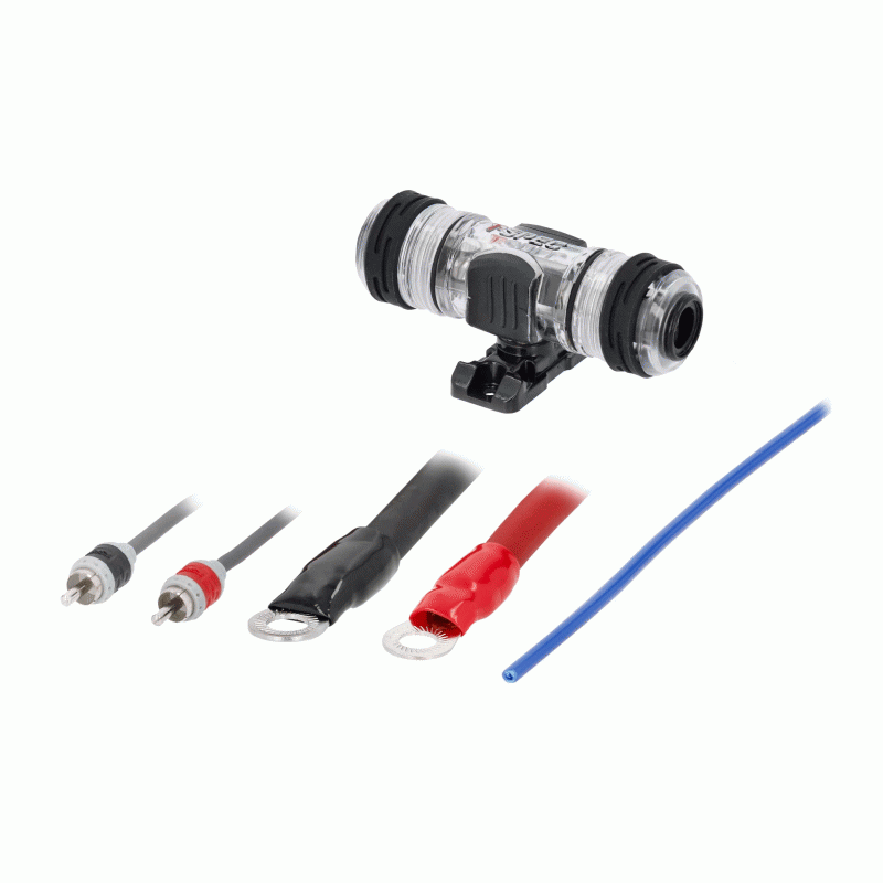 V8-AK4 METRA 4 Gauge OFC 4 AWG Complete Amplifier Amp Installation Wire Kit 4GA (Oxygen Free Copper)