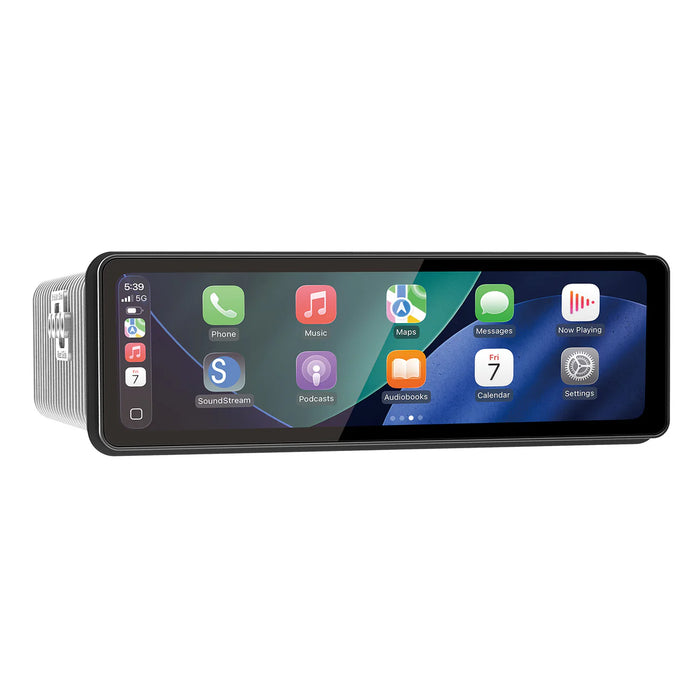 WHD.9813 Precision Power Soundstream Plug-n-Play Motorcycle Audio Headunit Radio Upgrade for 1998-2013 Harley Davidson Touring Motorcycles w/ Wireless Apple CarPlay, Android Auto, SiriusXM Ready