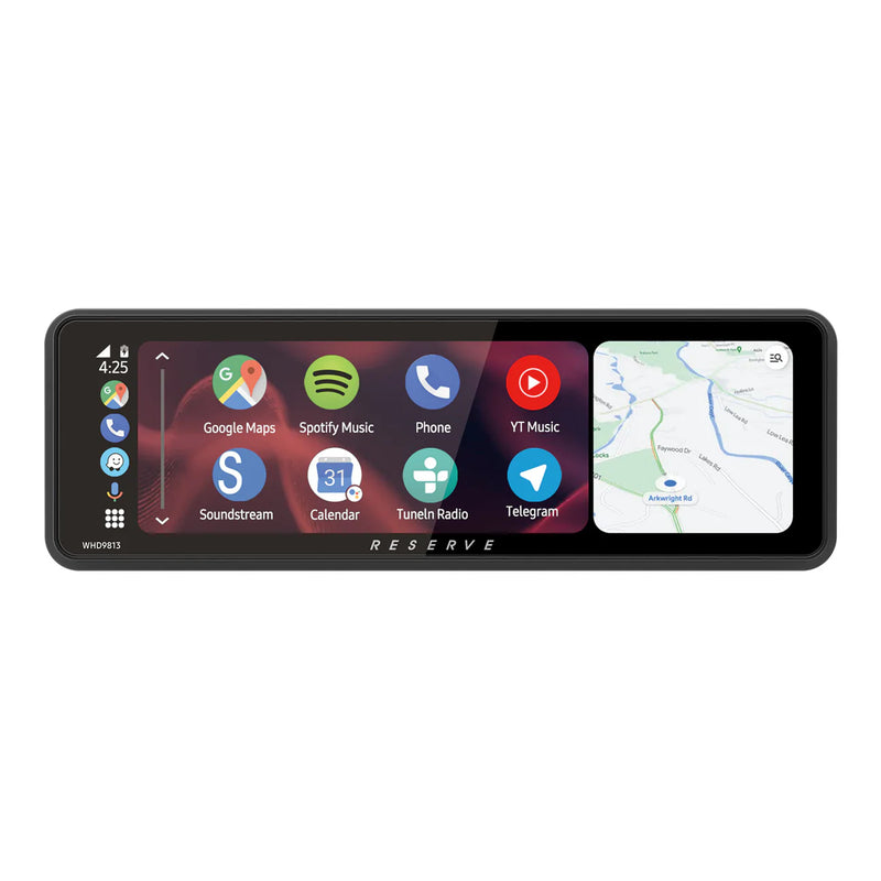 WHD.9813 Precision Power Soundstream Plug-n-Play Motorcycle Audio Headunit Radio Upgrade for 1998-2013 Harley Davidson Touring Motorcycles w/ Wireless Apple CarPlay, Android Auto, SiriusXM Ready
