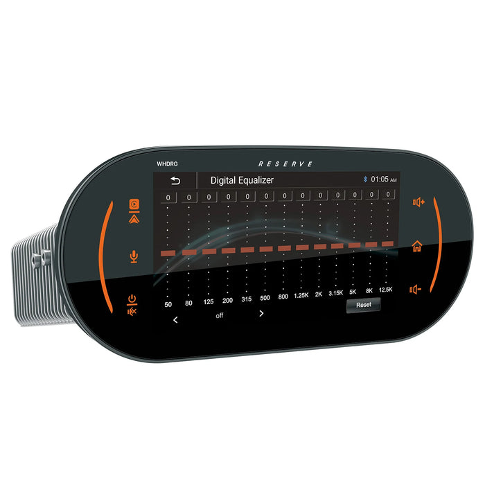 WHD.RG Precision Power Soundstream Plug-n-Play Motorcycle Audio Headunit Radio Upgrade for 1998-2013 Harley Davidson Road Glide Motorcycles w/ Wireless Apple CarPlay, Android Auto, SiriusXM Ready