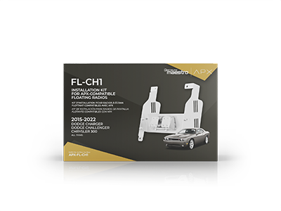 APX-FL-CH1 iDatalink Maestro Dash & Wiring Installation Kit for APX Floating Radio | 2015-2023 Chrysler & Dodge Vehicles