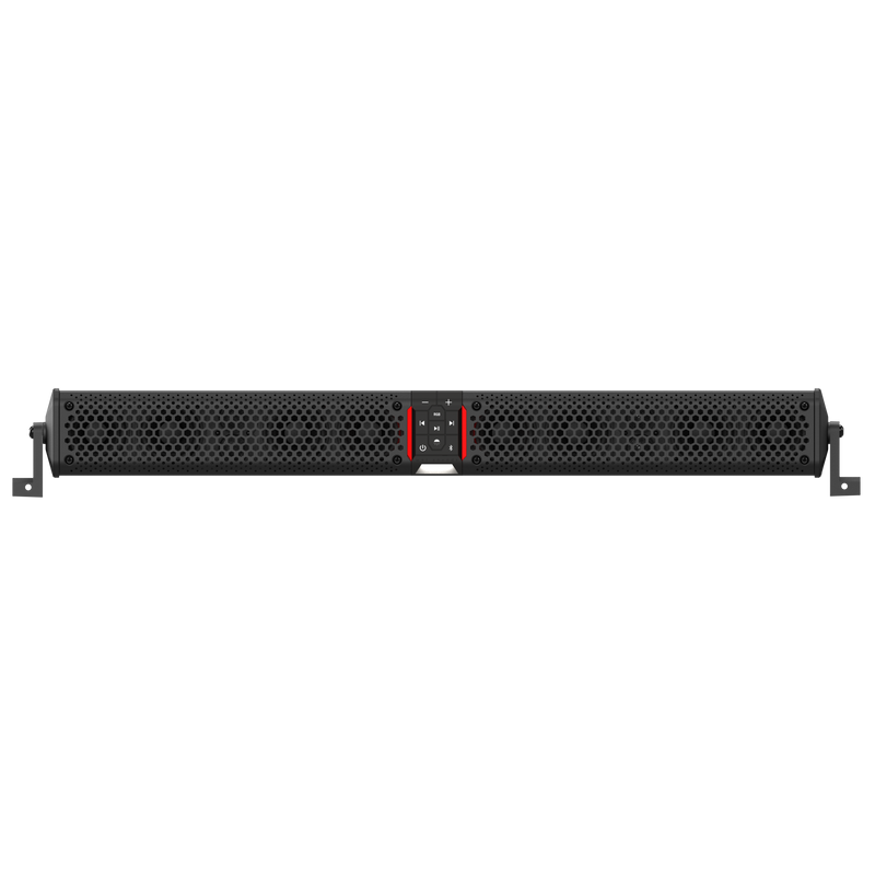 STEALTH XT 12-B Wet Sounds Amplified Bluetooth Powered Soundbar Black 12-Speaker System with Remote ATV UTV RZR Polaris Can-Am