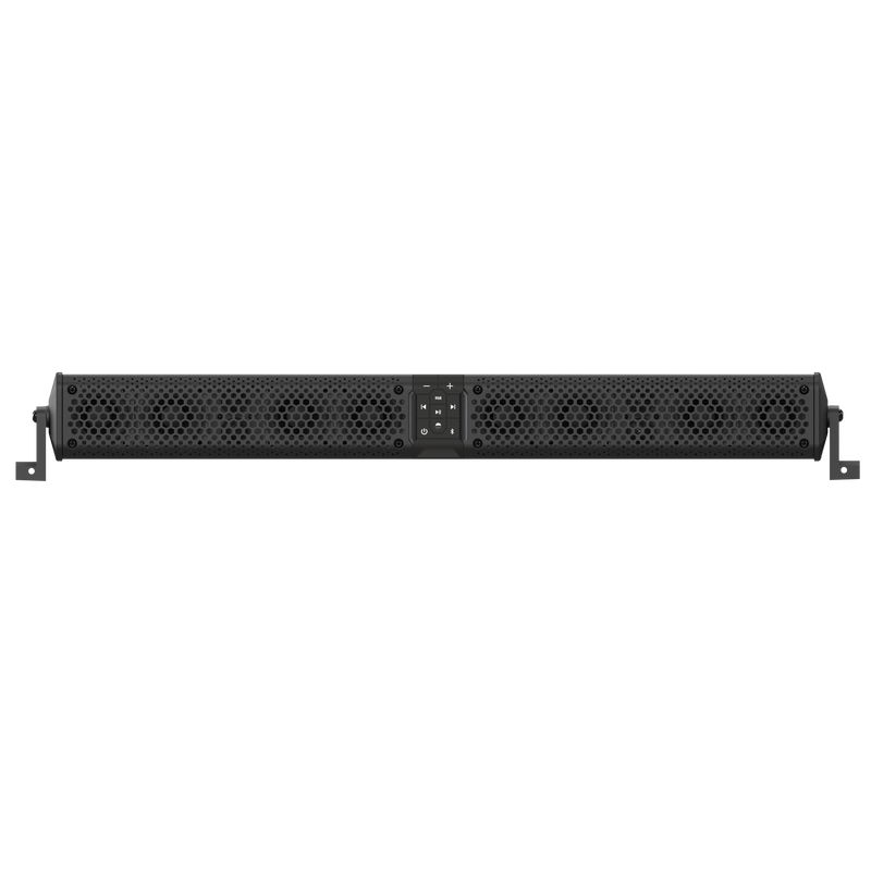 STEALTH XT 12-B Wet Sounds Amplified Bluetooth Powered Soundbar Black 12-Speaker System with Remote ATV UTV RZR Polaris Can-Am
