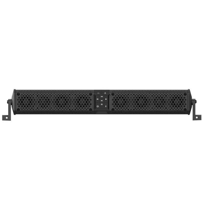 STEALTH XT 8-B Wet Sounds Amplified Bluetooth Powered Soundbar Black 8-Speaker System with Remote ATV UTV RZR Polaris Can-Am