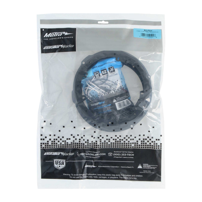 82-FD1 METRA Ford 2011-Up Front or Rear Speakers Mounting Adapter & Harness Kit
