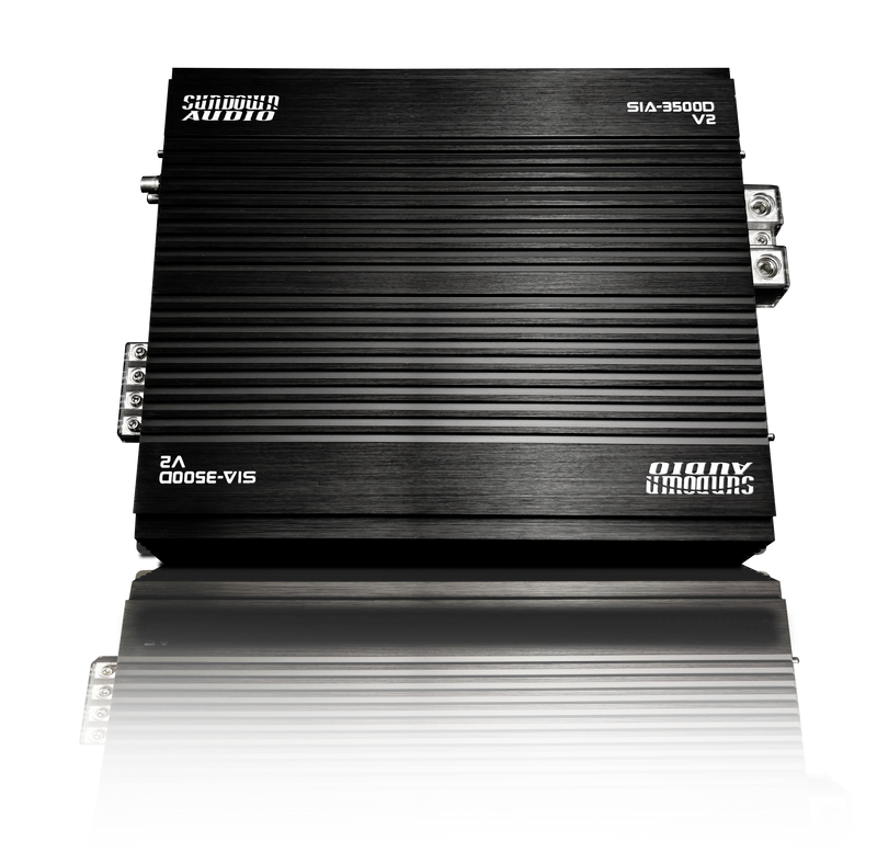 SIA-3500D v2 Sundown Audio SIA Series 3500D SMART Full Range Monoblock Amplifier 3500W RMS 1 or 2 OHM Stable