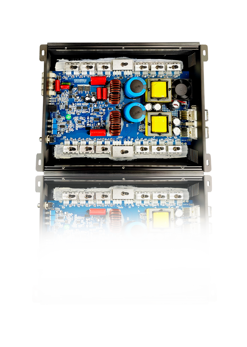 SIA-3500D v2 Sundown Audio SIA Series 3500D SMART Full Range Monoblock Amplifier 3500W RMS 1 or 2 OHM Stable