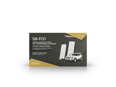 APX-S8-FO1 iDatalink Maestro Dash & Wiring Installation Kit for APX 8" Direct Replacement Radio | 2011+ Up Ford Vehicles