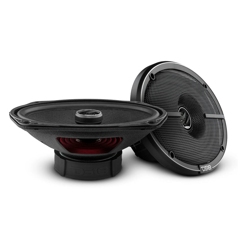 DS18 ZXI-694 6x9-inch 2-way coaxial speakers with Kevlar cones