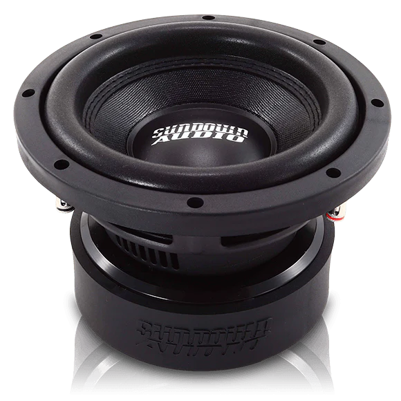 SW-EV68D2 Sundown Audio E-Series E-8 v.6 8" inch Subwoofer Sub 400W RMS 2 Ohm DVC
