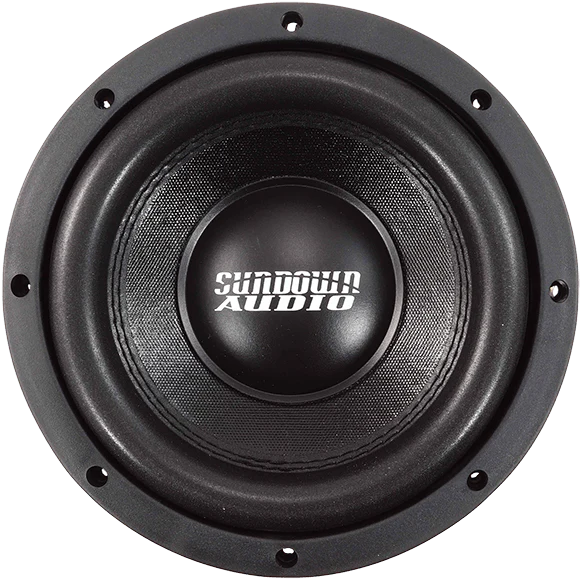 SW-EV68D2 Sundown Audio E-Series E-8 v.6 8" inch Subwoofer Sub 400W RMS 2 Ohm DVC