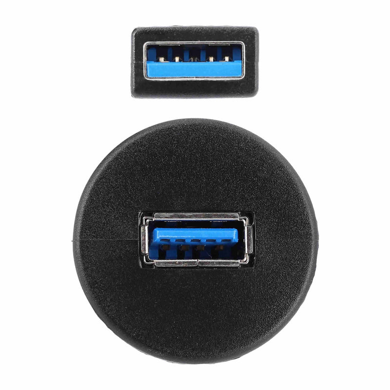 IBR116 METRA USB Pass Through Extension Flush Mount - USB Female to USB Male (3ft)
