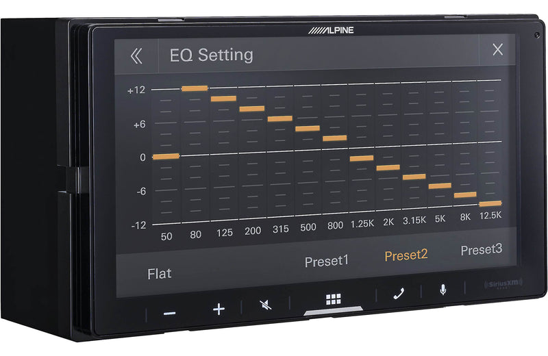 iLX-W670-M Alpine 7" Digital Multimedia Receiver with SWC Adapter, Shallow Chassis Double-Din Touchscreen Head Unit with CarPlay and Android Auto, iDatalink Maestro Compatible