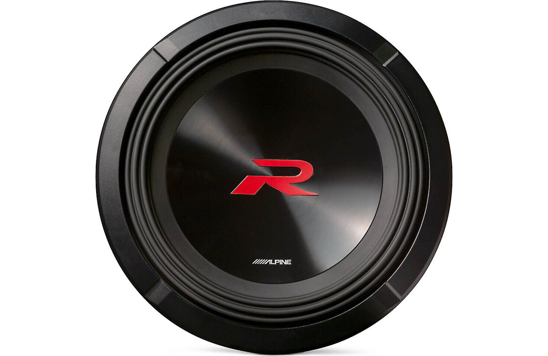 R2-W12D4 Alpine R-Series 12" Subwoofer Sub 750W RMS 4 Ohm DVC