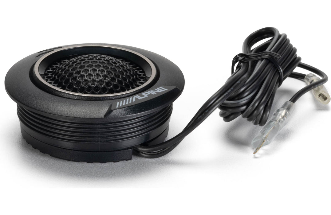 S2-S10TW Alpine S-Series 1" Cloth Dome Car Audio Tweeters 80 Watts RMS 4 Ohm (Pair)