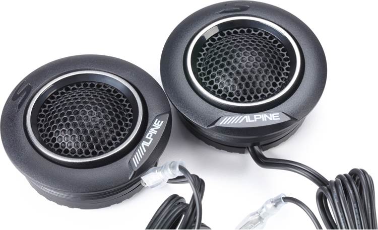 S2-S65C Alpine S-Series 6.5" inch Component Speakers Set 80W RMS 4 Ohm Car Audio (Pair)