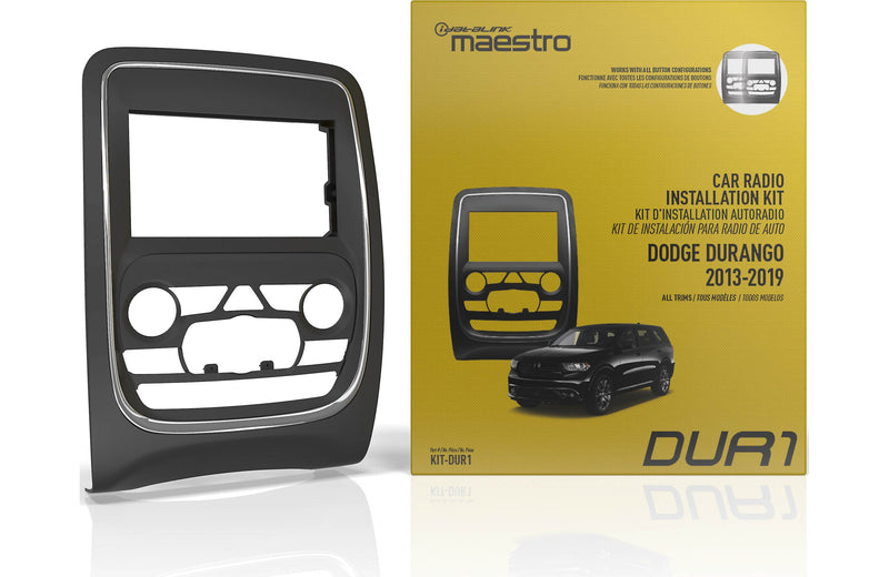 KIT-DUR1 iDatalink Maestro Double-Din Radio Dash Kit & T-Harness - Durango 2014-2020