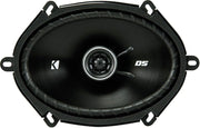 Pair of KICKER 43DSC6804 DS Series 6x8 inch coaxial car speakers for Ford F150 factory door replacement