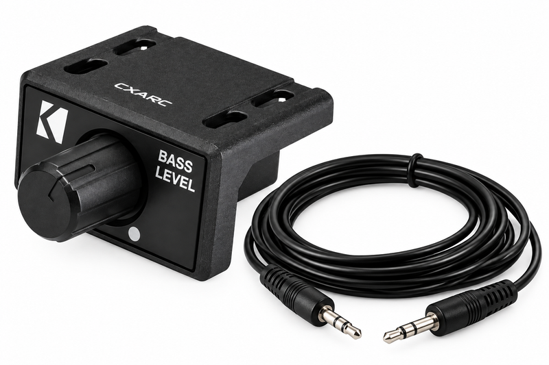  KICKER 53CXARC bass knob with included 19.75 foot remote connection cable
