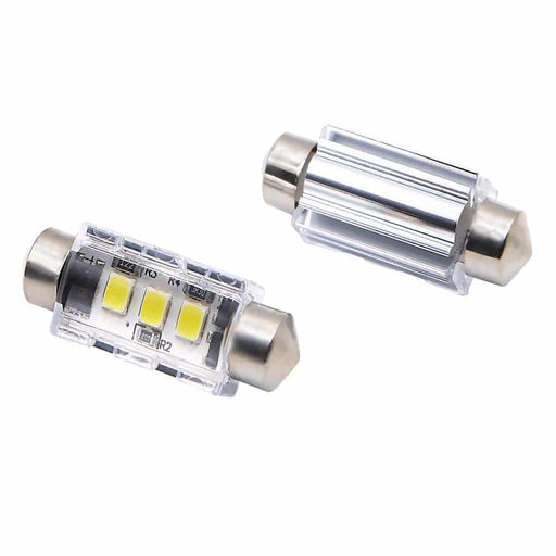 Lucas Lighting L-36MMW 36mm festoon LED bulbs pair
