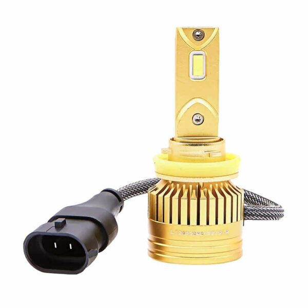 Lucas Lighting L1-H11 H11 LED headlight bulbs pair with 10,000 lumens