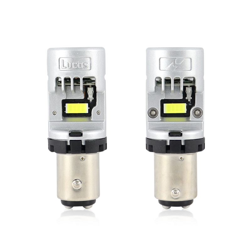 Lucas Lighting M-1157W 1157 white high output LED bulbs pair