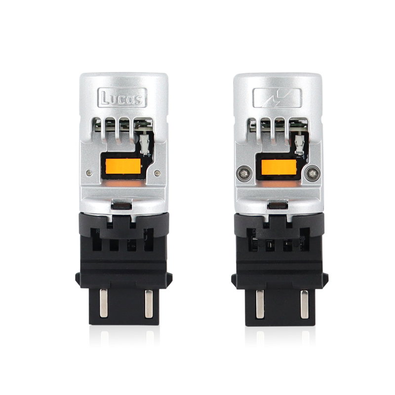 Lucas Lighting M-3156A 3156 amber high output LED bulbs pair