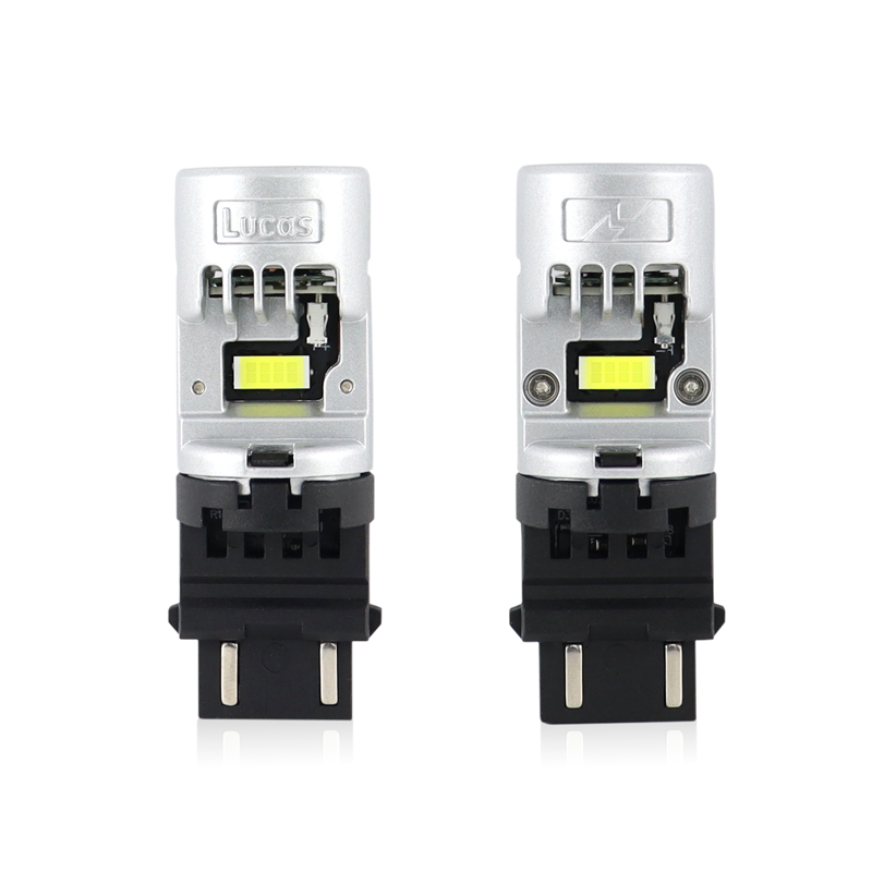 Lucas Lighting M-3156W 3156 white high output LED bulbs pair