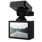 M7 Momento MD-7205 QHD 3-Channel Front and Rear Dash Camera System