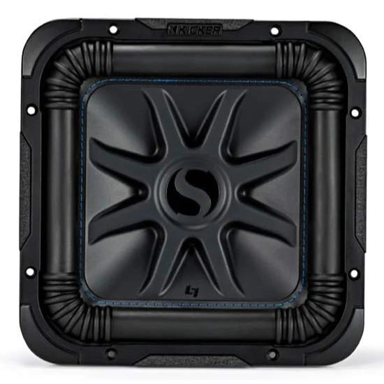 44L7S102 KICKER 10" L7S Solo-Baric Square Subwoofer Sub 600W RMS 2 Ohm DVC