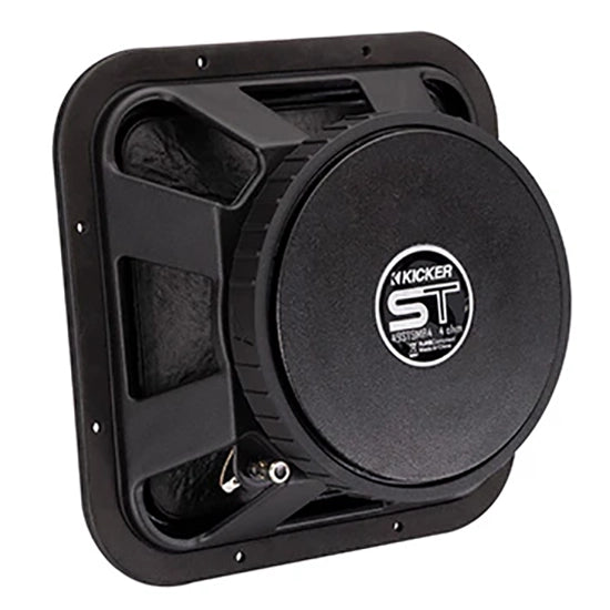 49ST9MR8 KICKER Street Series 9" Square Midrange Driver 300W RMS 600W Peak SPL Competition Grade PA Pro Sound High Output 8 Ohm (Pair)