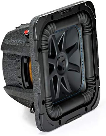 44L7S82 KICKER 8" L7S Solo-Baric Square Subwoofer Sub 450W RMS 2 Ohm DVC