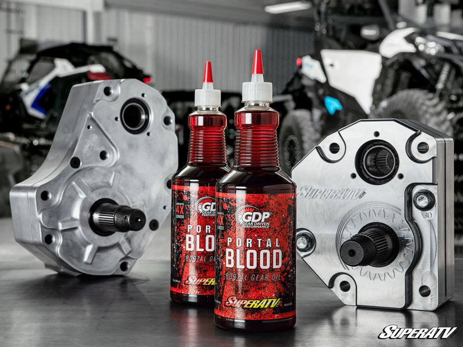 OIL-P-B SuperATV Portal Blood - Portal Gear Oil 32oz Bottle