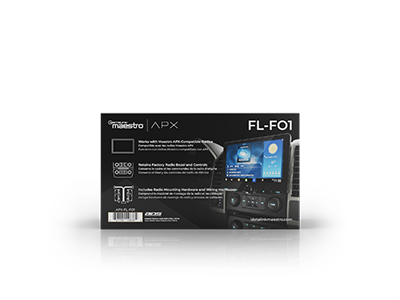 APX-FL-FO1 iDatalink Maestro Dash & Wiring Installation Kit for APX Floating Radio | 2011+ Up Ford Vehicles