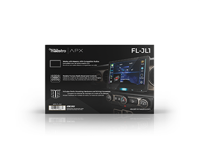 APX-FL-JL1 iDatalink Maestro Dash & Wiring Installation Kit for APX Floating Radio | 2019-2023 Jeep Wrangler JL & Gladiator JT