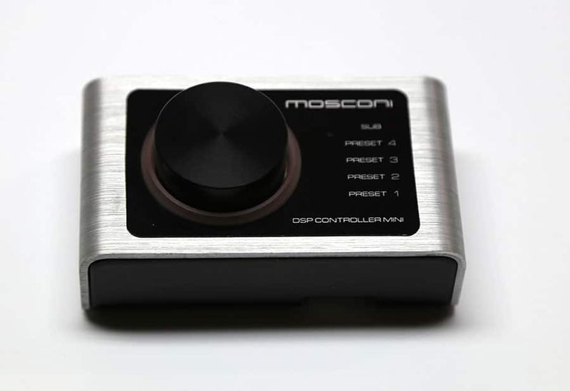 RC MINI Mosconi Mini Remote Controller for DSP 6to8, DSP 4to6, and D2 100.4 DSP Digital Signal Processors