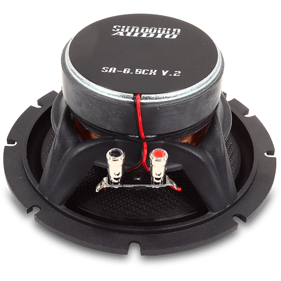 S-SA6.5CXV2 Sundown Audio SA-6.5CX 6.5" inch Coaxial 2-Way Speakers+Built-in Tweeters 80W RMS Car Audio (Pair)