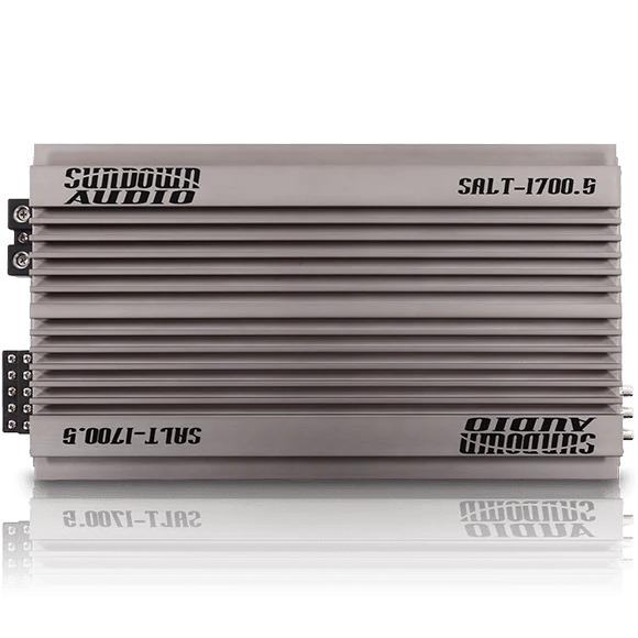 A-SALT17005 Sundown Audio SALT Series 5-Channel Full Range + Subwoofer Digital Class-D Amplifier SALT-1700.5 (125Wx4 4 OHM + 1300Wx1 1 Ohm)